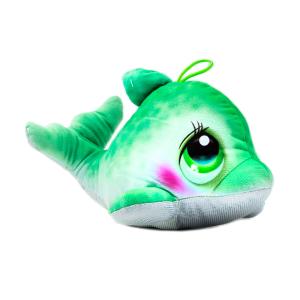 Delfinek Duży Zielony maskotka zabawka pluszak