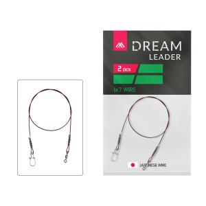 Mikado Dream Leader Surflon 1x7 20cm 9kg przypon spinningowy