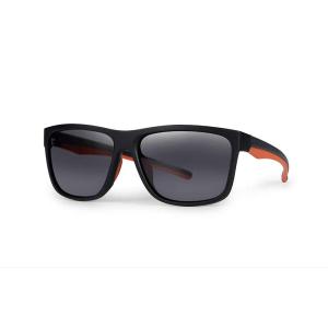Fox Collection Orange-Black Shades Grey Lens okulary
