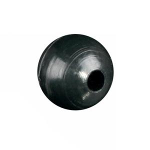 Mikado miękki koralik silikonowy 6mm ciemno zielony 25szt.