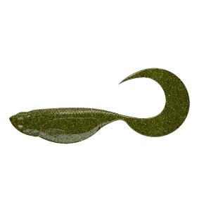 Libra Lures Embrion Shad Twist Tail 2.5" 029 Salty Green Fish