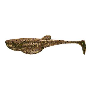 Libra Lures Embrion Shad 2" 033 Motor Oil Brown Fish