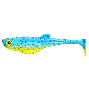 Libra Lures Embrion Shad 8" 127 Lime Chartreuse/Blue No Scent