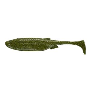 Libra Lures Kraken Shad 2" 029 Salty Green Fish