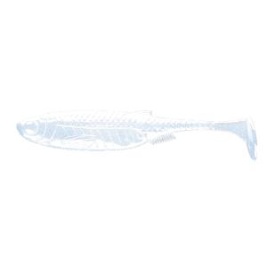 Libra Lures Kraken Shad 2" 003 Blue Pearl Fish