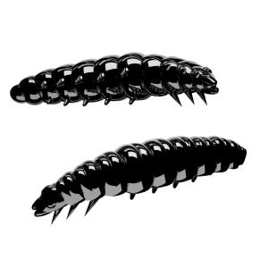 Libra Lures Larva Multi 25 040 Black Cheese 25szt.