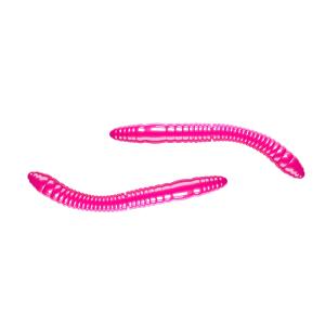 Libra Lures Fatty D'Worm Tournament 019 Hot Pink Cheese