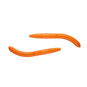 Libra Lures Fatty D'Worm 65 011 Hot Orange Cheese