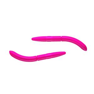 Libra Lures Fatty D'Worm 65 019 Hot Pink Cheese