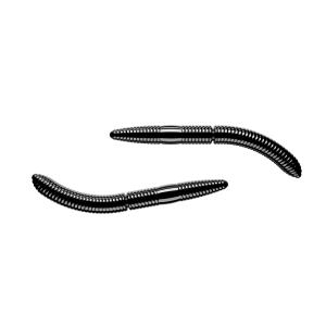 Libra Lures Fatty D'Worm 65 040 Black Cheese