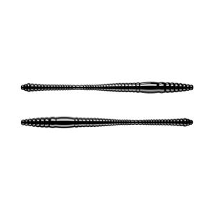 Libra Lures Dying Worm 70mm 040 Black Cheese