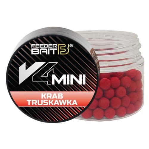 Feeder Bait V4 Mini Krab Truskawka Wafters