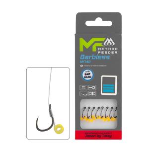 Mikado MF14 gumka bezzadziorowe r.6 0.25mm 10cm 8szt. gotowe przypony