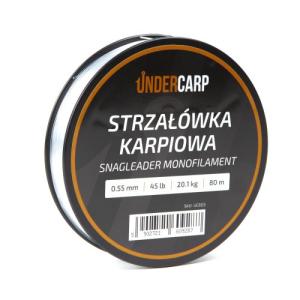 UnderCarp Snagleader Monofilament 0.55mm 80m 45lb 20.1kg strzałówka