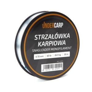 UnderCarp Snagleader Monofilament 0.7mm 50m 60lb 26.9kg strzałówka