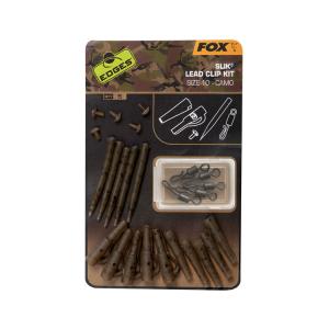 Fox Edges Camo Slik Lead Clip Kit 5szt. zestaw bezpieczny klips