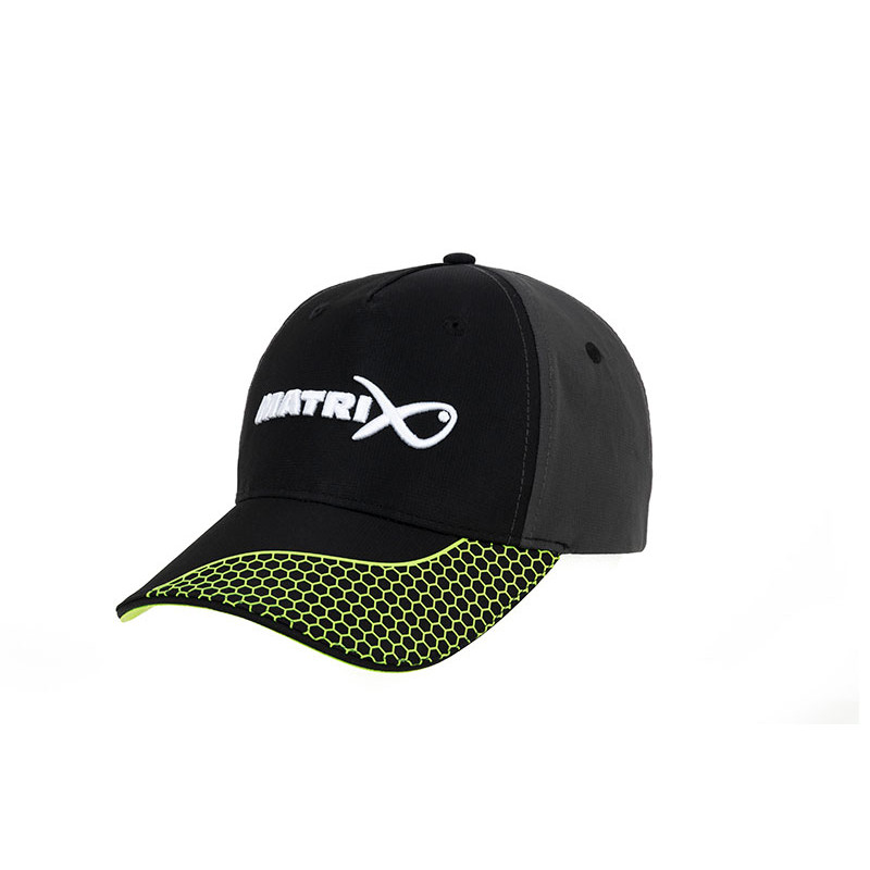 Matrix Grey Lime Baseball Cap czapka z daszkiem