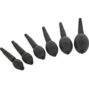 Westin Float Weights Matte Black 5g 4szt. ciężarki