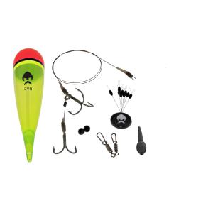 Westin Pike Float Kit 10g r.6 + r.8 Semi Barbed 0.32mm 14kg 50cm zestaw szczupakowy