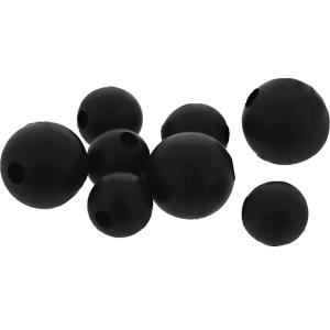 Westin Stoper Beads L 8mm 10szt Black