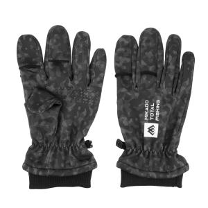 Mikado SoftShell Black Camo r.L rękawiczki