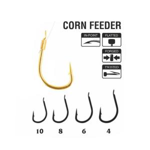 Traper Hikara Corn Feeder Gold r.10 0.16mm gotowe przypony