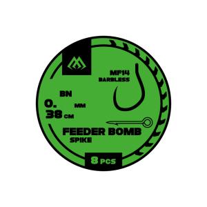 Mikado MF14 igła bezzadziorowy r.10 0.20mm 38cm 8szt. gotowe przypony