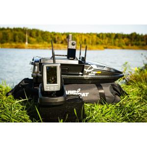 Łódka zanętowa GTX + X-Pilot TOSLON XR310 + Echosonda TOSLON TF520