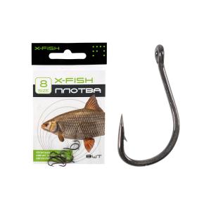 X-Fish Roach r.8 8szt. haczyki