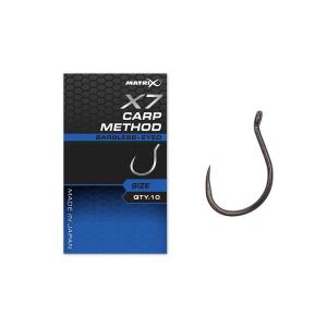 Matrix X7 Carp Method Barbless r.14 10szt. haczyki
