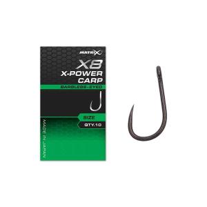 Matrix X8 X-Power Carp Barbless r.16 10szt. haczyki