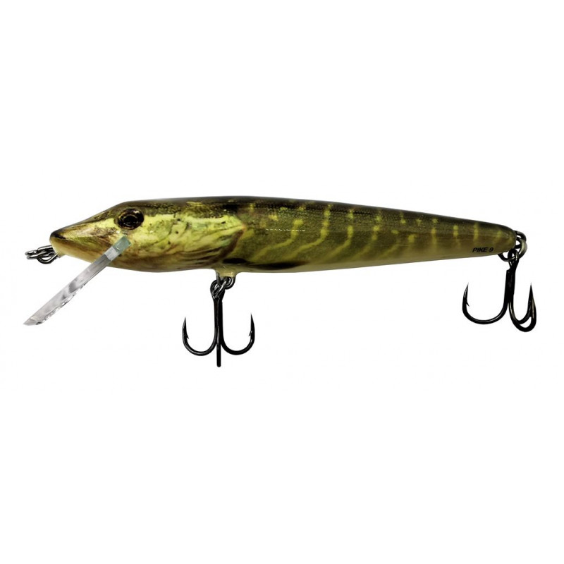 Salmo Wobler Pike 9cm Real Pike Floating