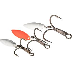 Westin Spin-Treble r.2 Silver/Red 4szt. kotwica