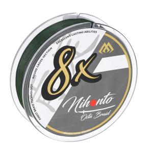 Mikado Nihonto Octa Braid Green 0.20mm 18.1kg 10m plecionka