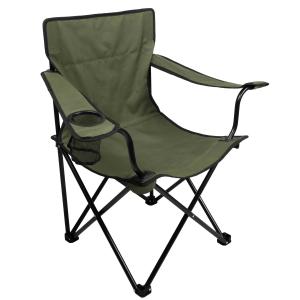 Mikado krzesło składane z podłokietnikami zielone