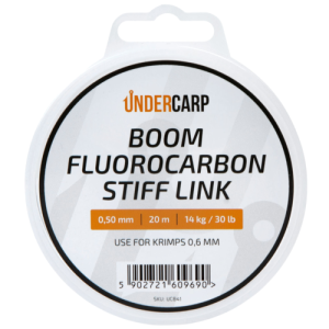 UnderCarp Boom Stiff Link Fluo 0.50mm 20m 14kg