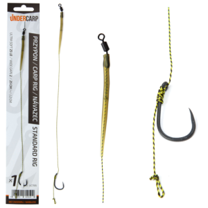 UnderCarp Przypon Karpiowy Standard Rig Barbless 2