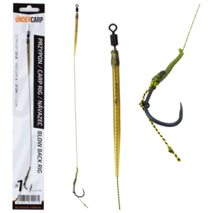 UnderCarp Przypon Karpiowy Blow Back Rig Barbless 4