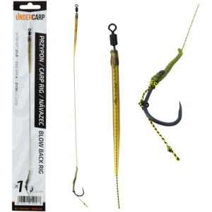 UnderCarp Przypon Karpiowy Blow Back Rig Barbless 6
