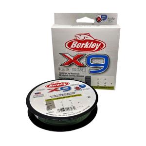 Berkley X9 0.25mm 27.0kg 150m Low-Vis Green plecionka