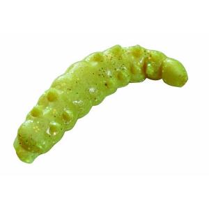 Berkley Honey Worm 25mm Yellow with Scales