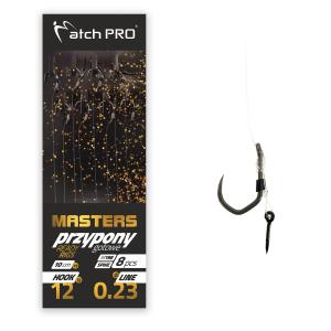 MatchPro MF Masters Spike M19B r.6 0.25mm 10cm 8szt. przypony
