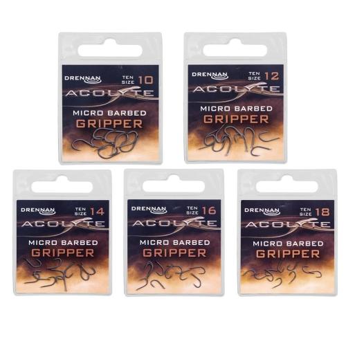 Drennan Acolyte Gripper r.12 10szt. haczyki
