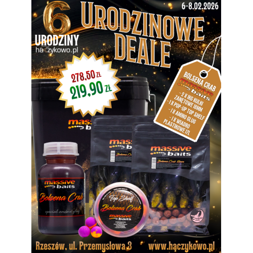 Massive Baits Pakiet Bolsena Crab