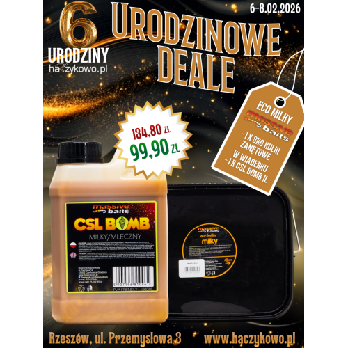 Massive Baits Pakiet Eco Milky