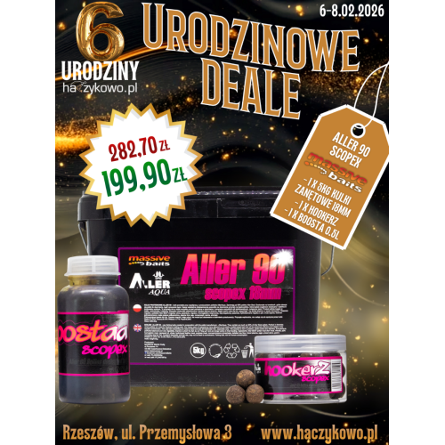 Massive Baits Pakiet Aller90 Scopex