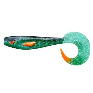 Great Fish Rocky Twister Slim Soft Bait Toxic Green 21cm