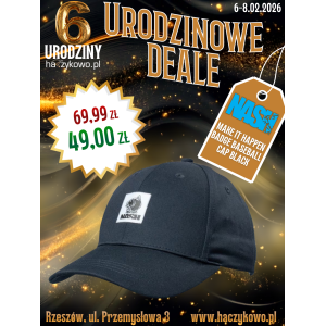 Nash Make It Happen Badge Baseball Cap Black czapka