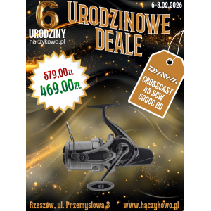 Daiwa Crosscast 45 SCW 5000C QD kołowreotek