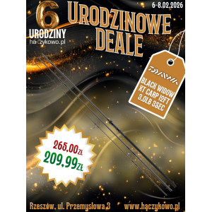 Daiwa Black Widow XT Carp 12ft 3lb 3s wędka